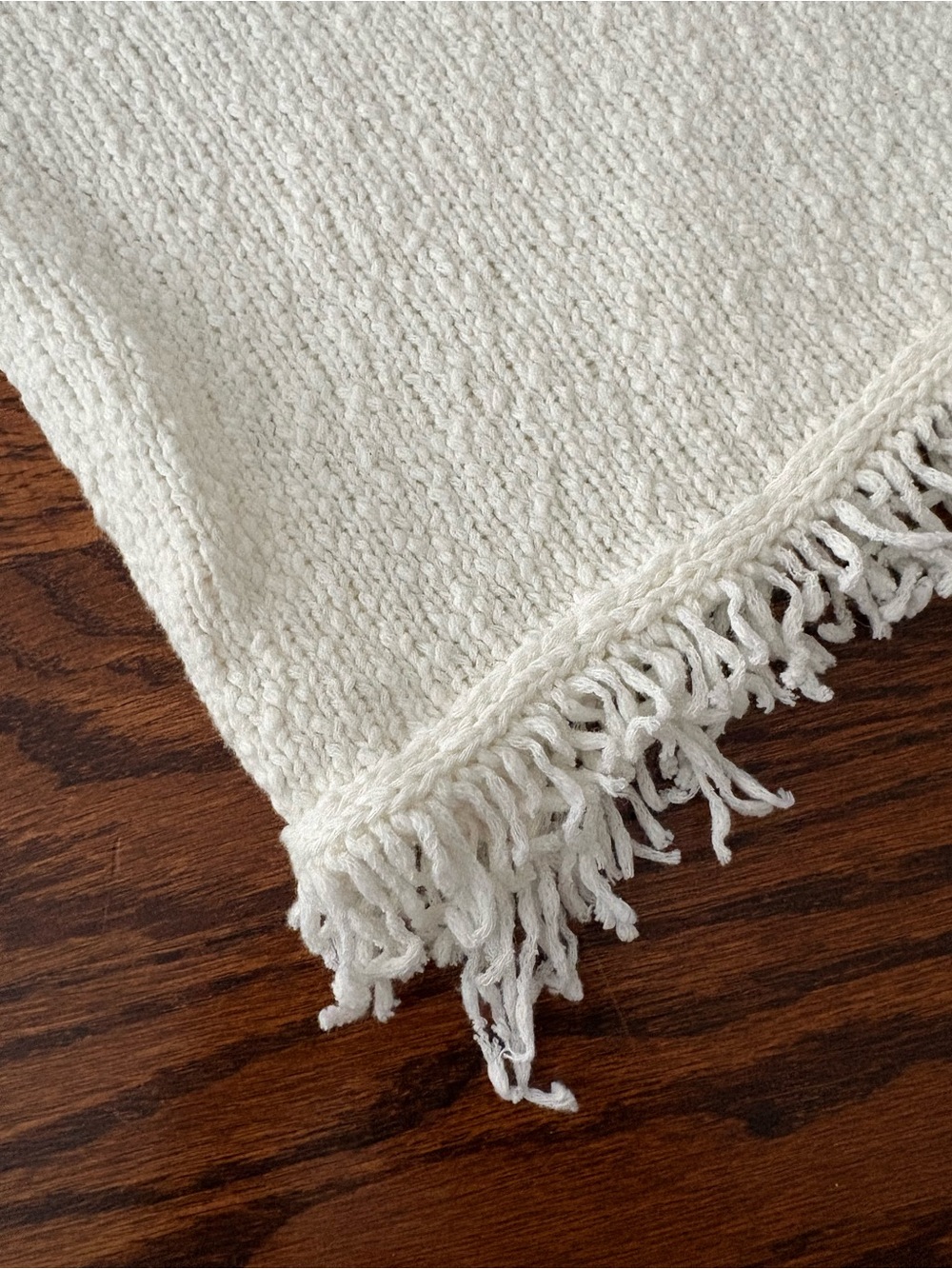 Diish Sue Off White Fringe Knit Pant - Picture 2 of 3